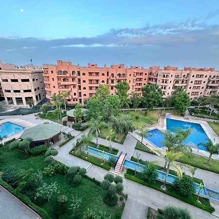 Oasis De Detente Avec Terrasse Et Vue Sur Piscine Marrákes Kültér fotó