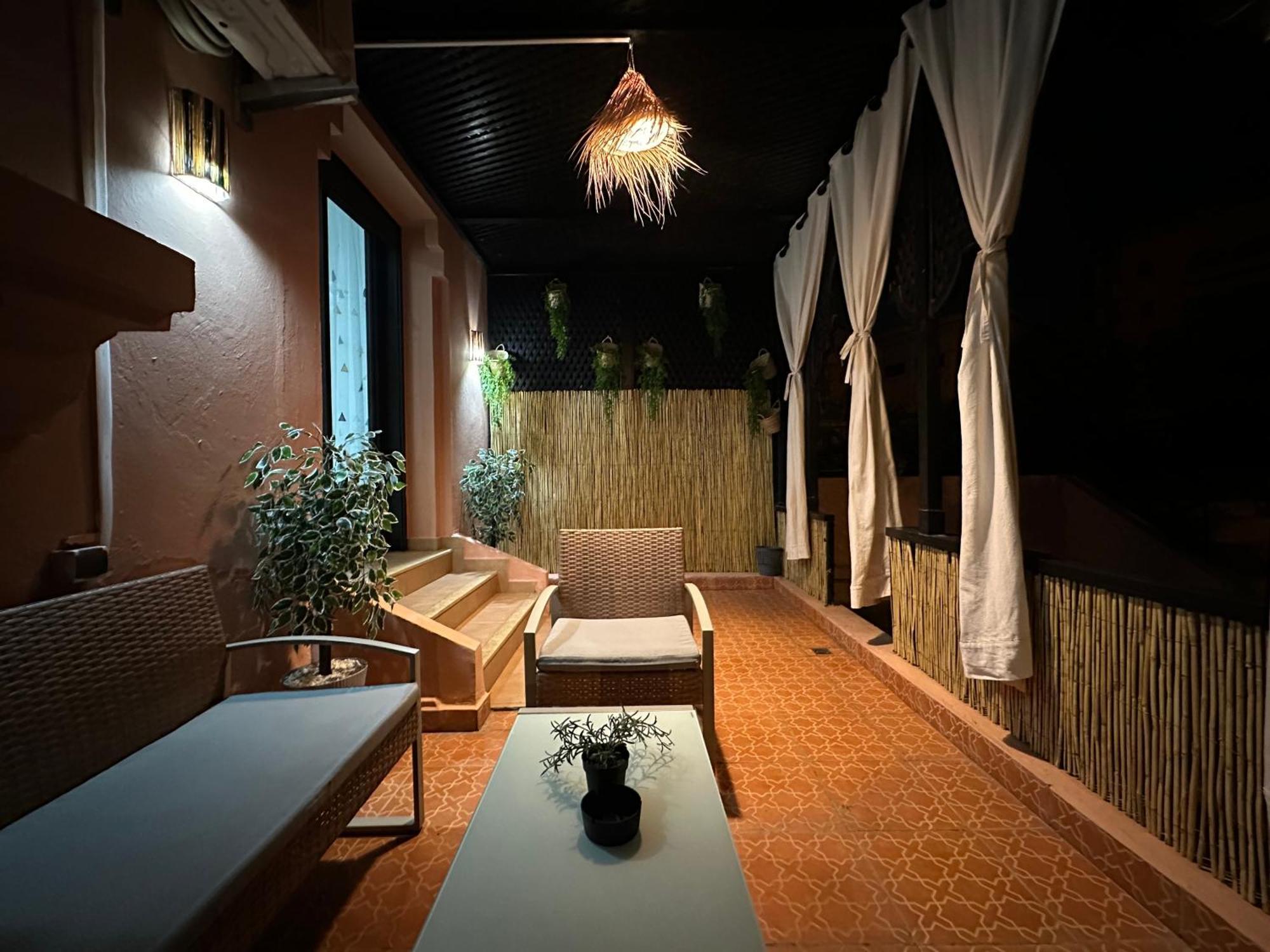 Oasis De Detente Avec Terrasse Et Vue Sur Piscine Marrákes Kültér fotó